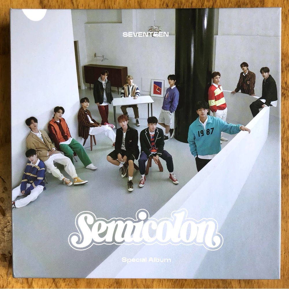 Seventeen Semicolon K-pop CD Special Album / Photobook.